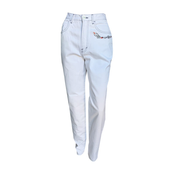 Pantalone bianco marinaio vintage