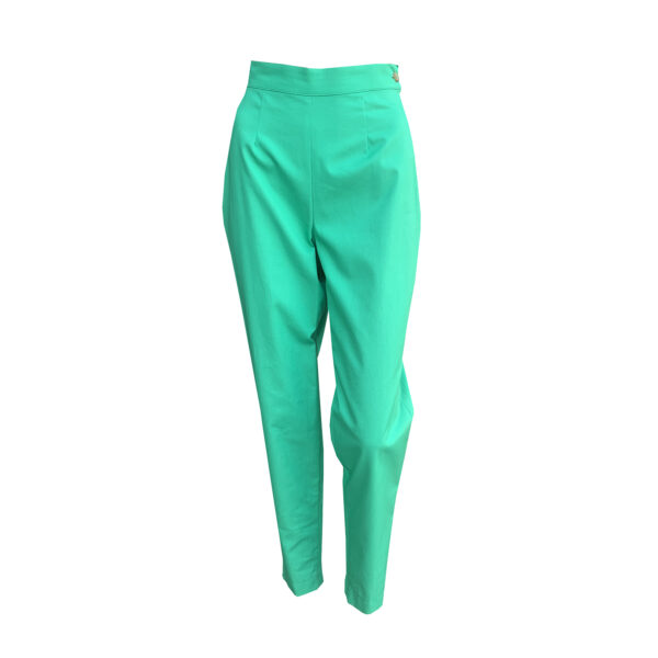 Pantalone dritto verde vintage