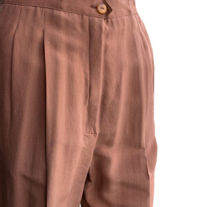 Pantalone marrone vintage firmato