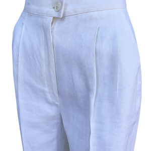 Pantalone bianco modello diritto