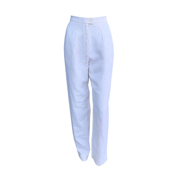 Pantalone bianco vintage