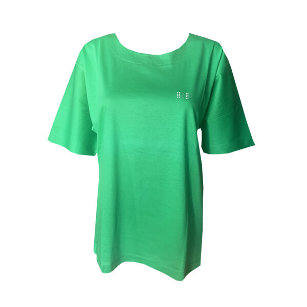 Maglietta verde lunga vintage