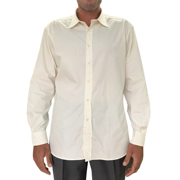 Camicia bianca in cotone