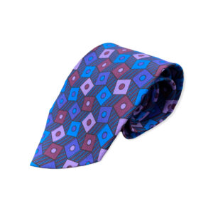 Cravatta vintage azzurra