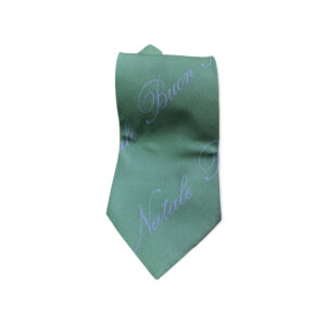 Cravatta natalizia verde